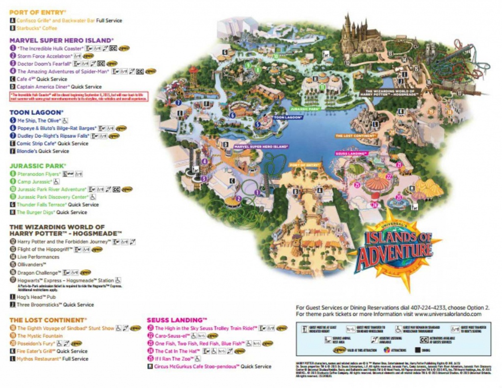 Maps Of Universal Orlando Resort&amp;#039;s Parks And Hotels - Orlando Florida Universal Studios Map