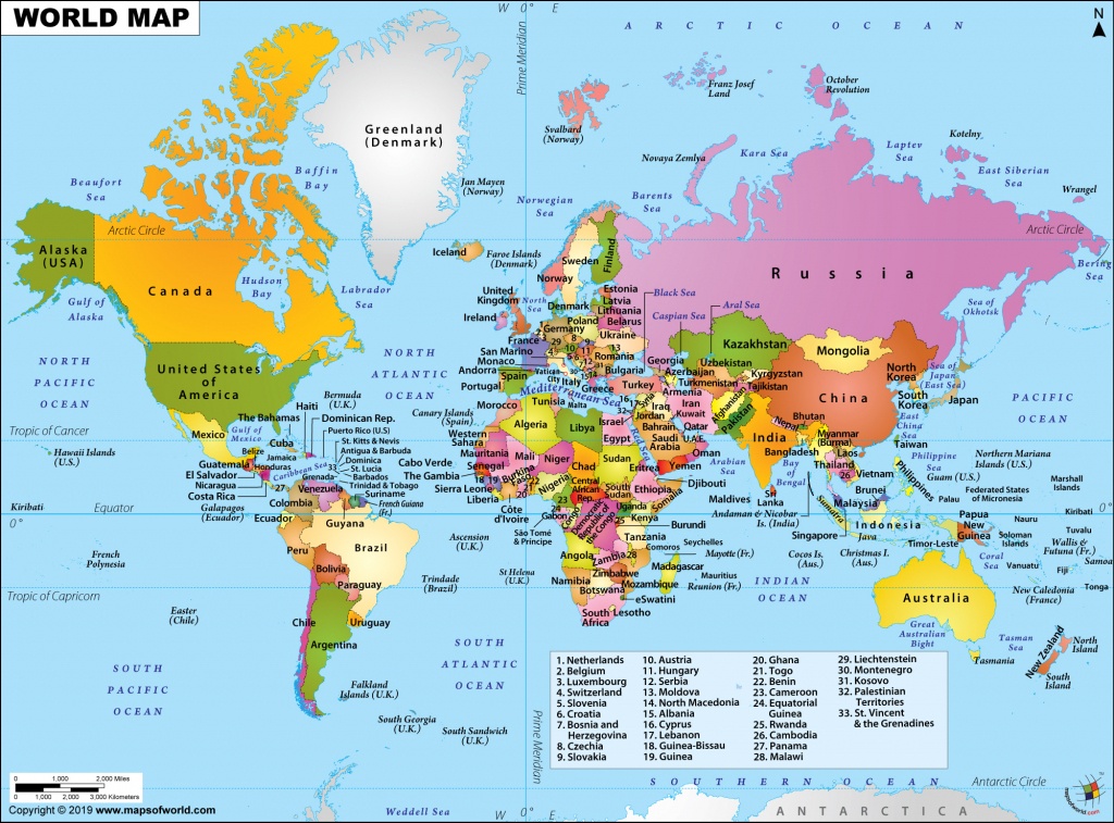 Maps Of World, World Map Hd Picture, World Map Hd Image - Large Printable World Map With Country Names