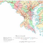 Maryland Printable Map   Printable Map Of Annapolis Md