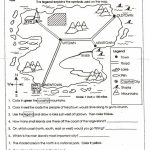 Math : 6 Best Images Of Topographic Map Worksheets Printable Contour   Printable Map Activities