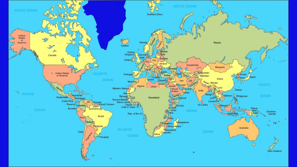Maxresdefault Flat Map Of The World 0 - World Wide Maps - Flat Map Of World Printable