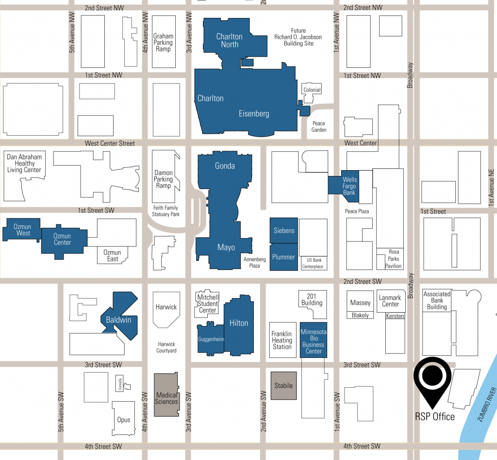 Mayo Campus Map – Bestinthesw - Mayo Clinic Jacksonville Florida Map