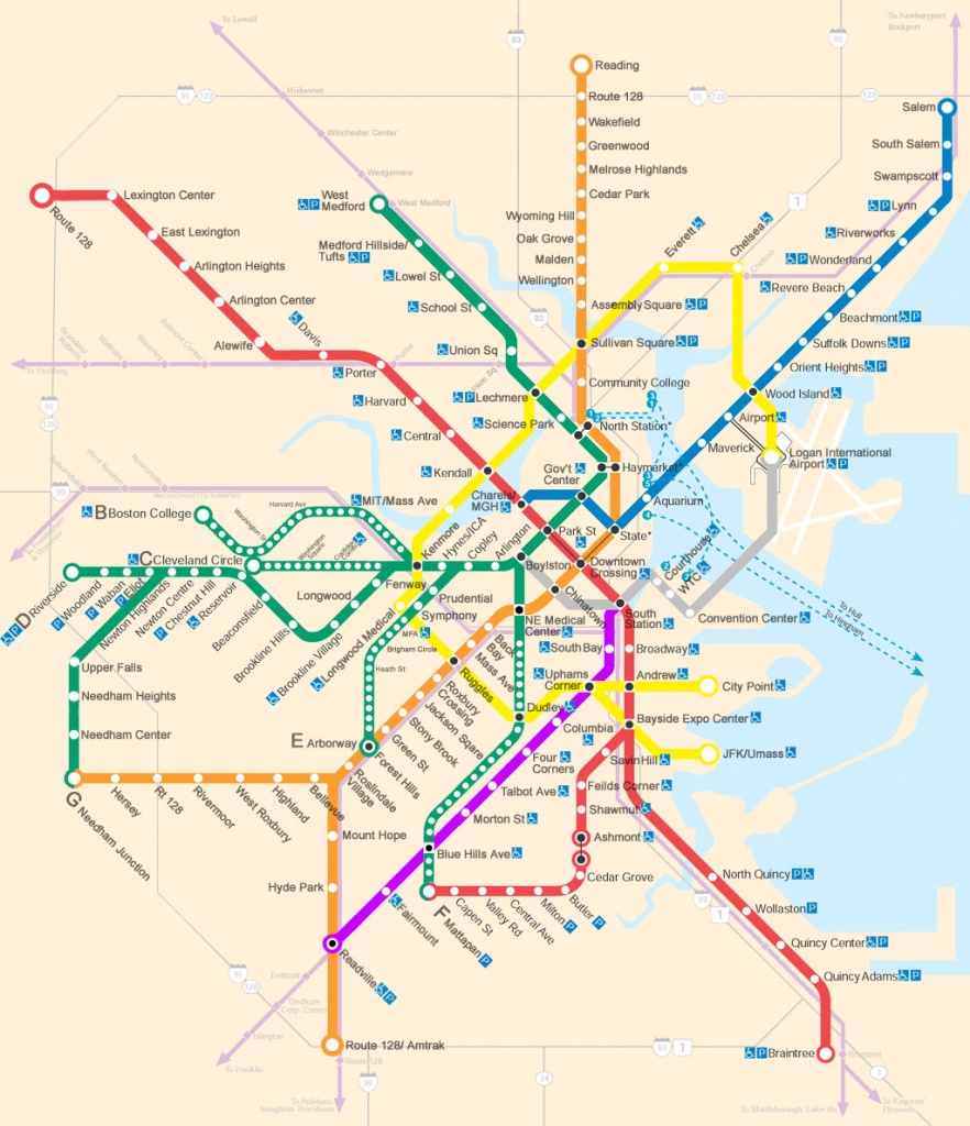 Mbta Subway Map (99+ Images In Collection) Page 3 - Mbta Subway Map Printable