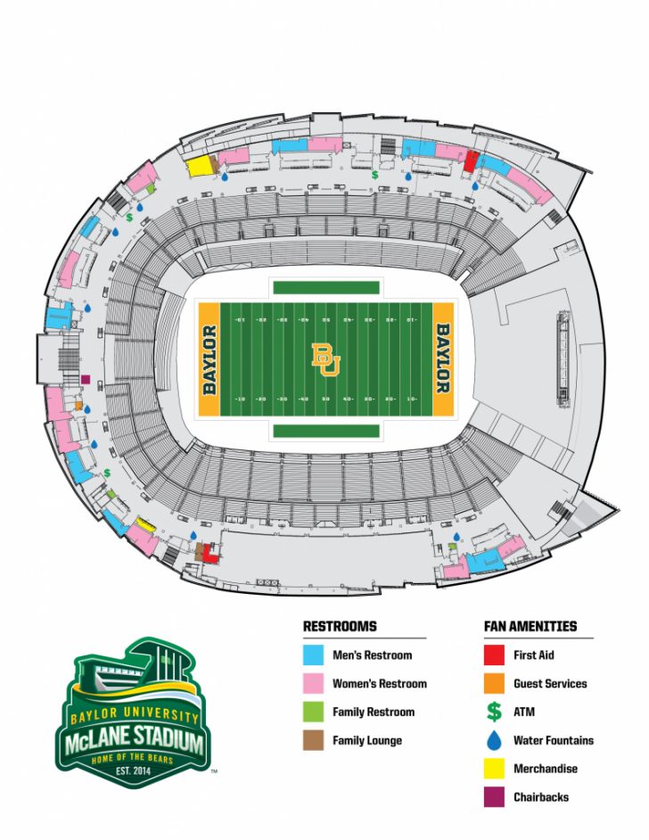 University Of Texas Stadium Seating Map