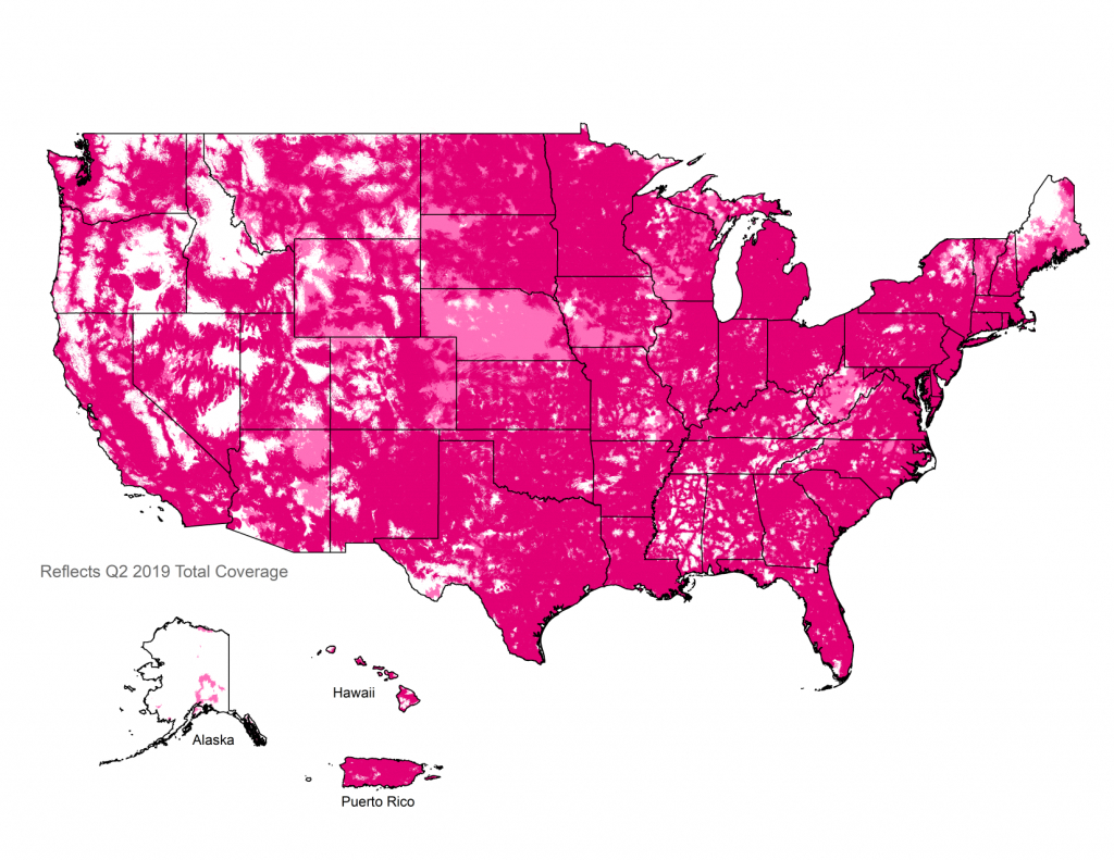 Metroâ®T-Mobile Coverage Map | Nationwide 4G Lte Coverage - Metropcs Coverage Map Texas