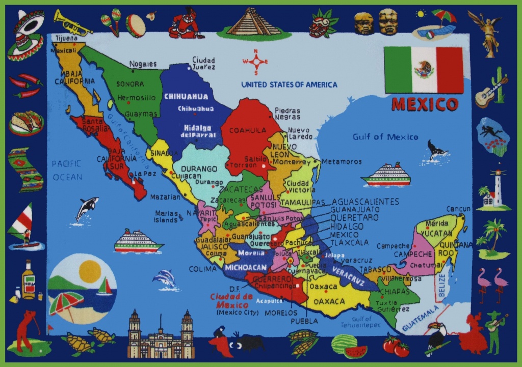 Printable Maps Of Mexico