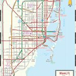 Miami Florida Tourist Map   Miami Fl • Mappery   The Map Of Miami Florida