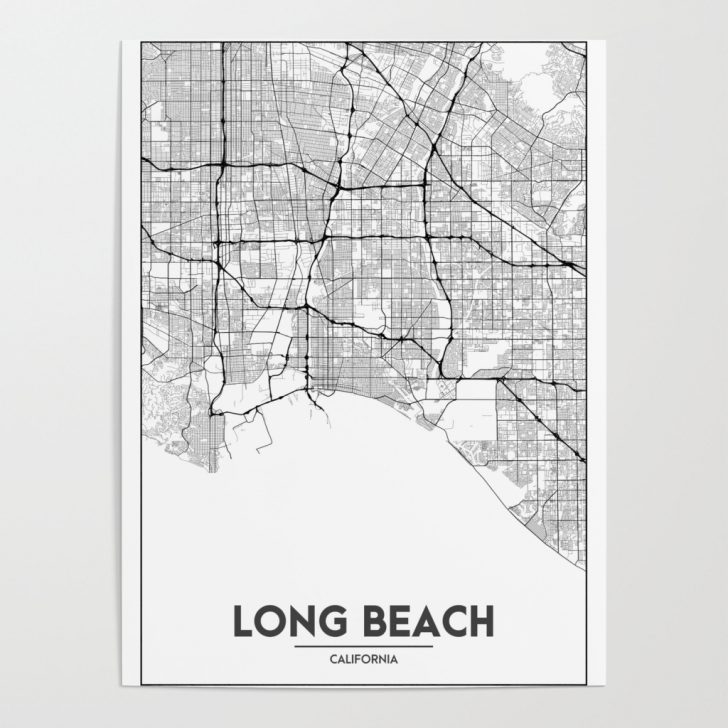 California Map Poster