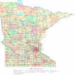 Minnesota Printable Map   Printable Map Of Minnesota