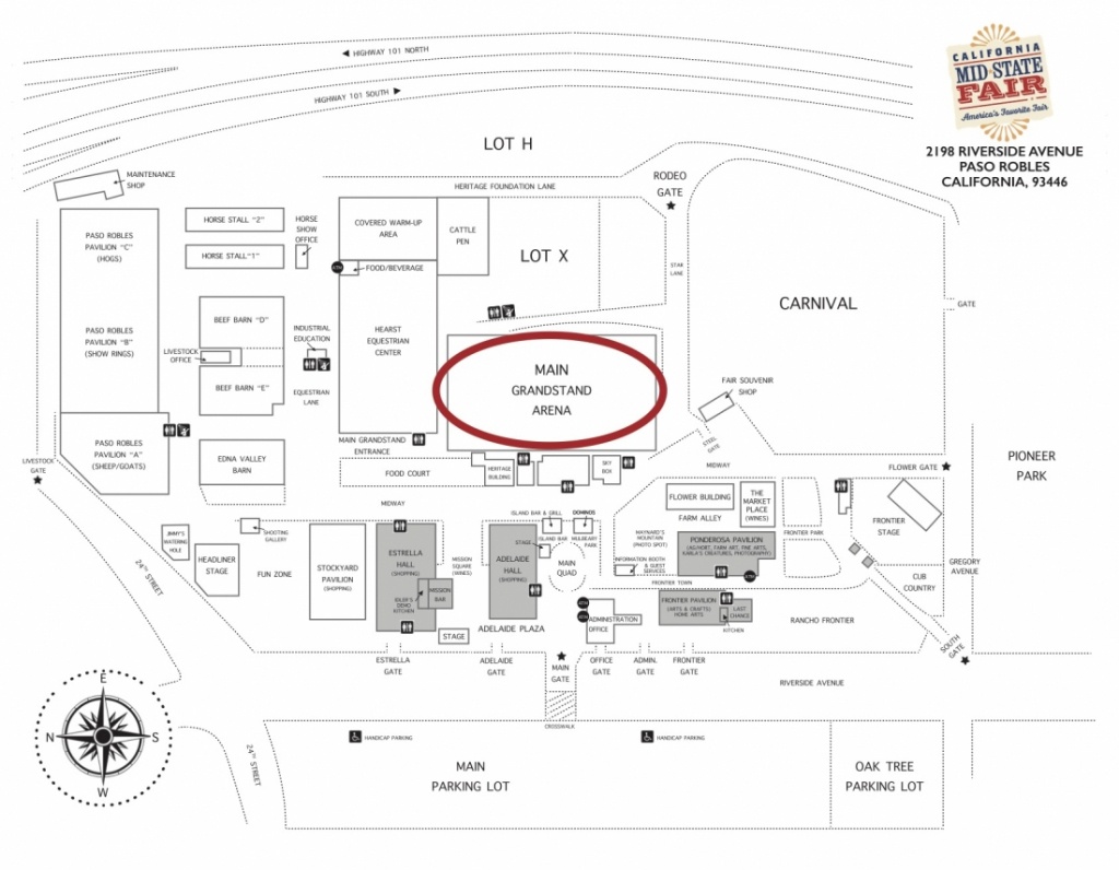 Miranda Lambert - July 17 | California Mid-State Fair - Map Of California Mid State Fair