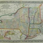 Mitchell New York And New England 1863   Philadelphia Print Shop   Printable Map Of New England States