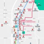 Monorail, Tram & Strip Map | Las Vegas Maps | Vegasjourney   Las Vegas Strip Map 2016 Printable