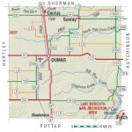 Moore County | The Handbook Of Texas Online| Texas State Historical   Dumas Texas Map