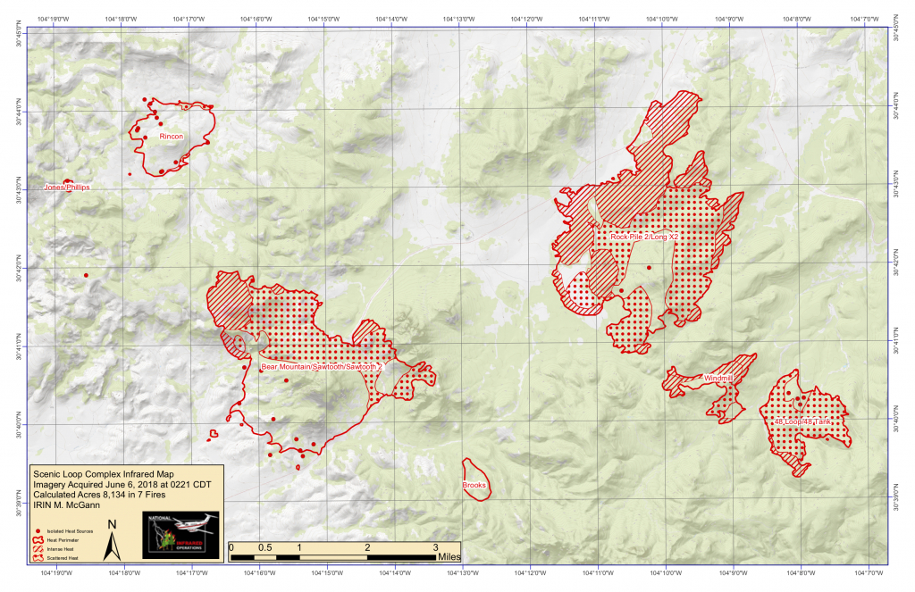 Multiple Fires Continue To Burn Through Davis Mountains Area | Krts - Texas Fire Map