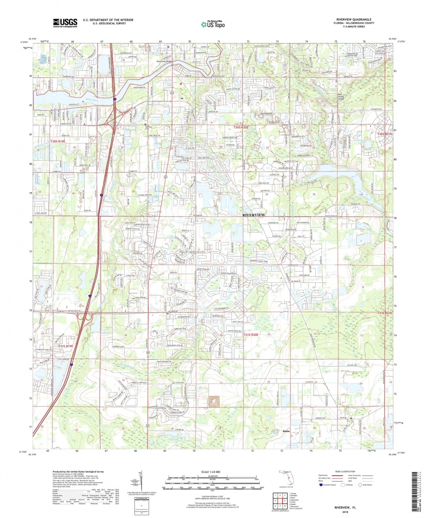 Riverview Florida Map Free Printable Maps   Mytopo Riverview Florida Usgs Quad Topo Map Riverview Florida Map 