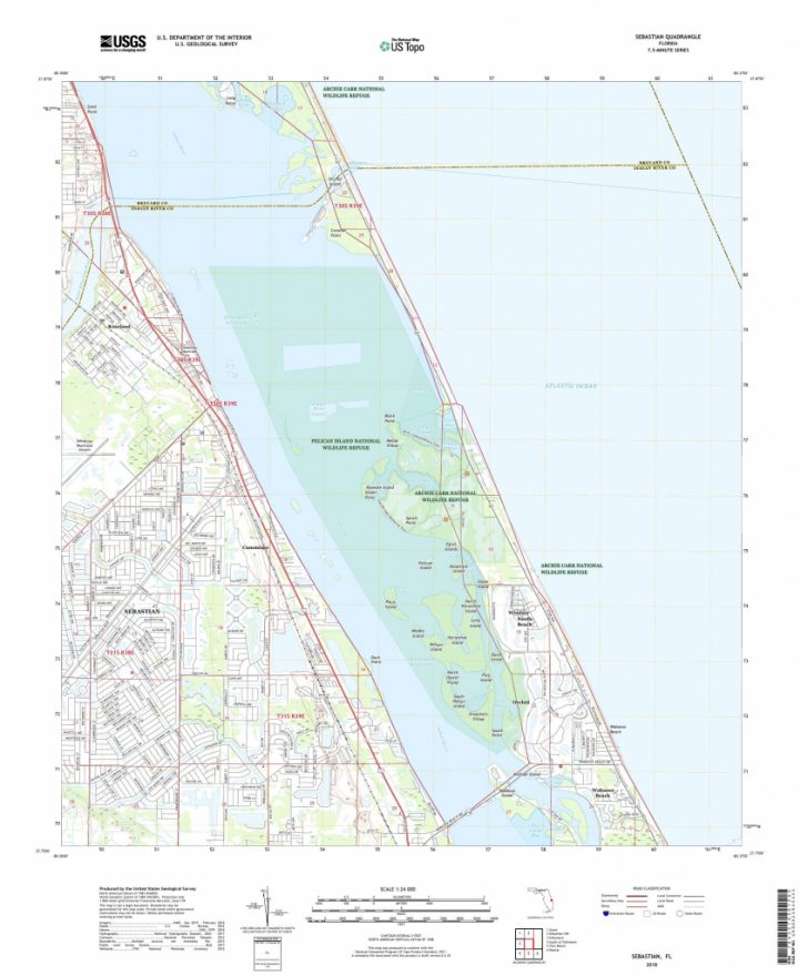 Sebastian Florida Map