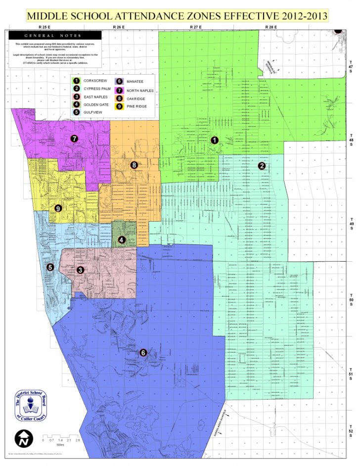Florida School Districts Map