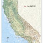 National Geographic Maps California State Wall Map | Wayfair   California State Map Pictures