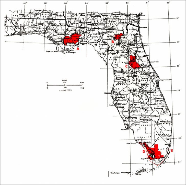 National Parks In Florida Map
