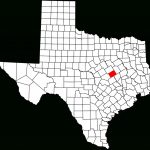 National Register Of Historic Places Listings In Falls County, Texas   Falls County Texas Map