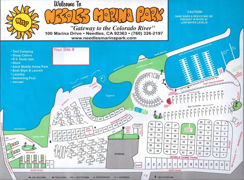 Needles Marina Rv Park - Sites - Malia&amp;#039;s Miles - Rancho California Rv Resort Site Map