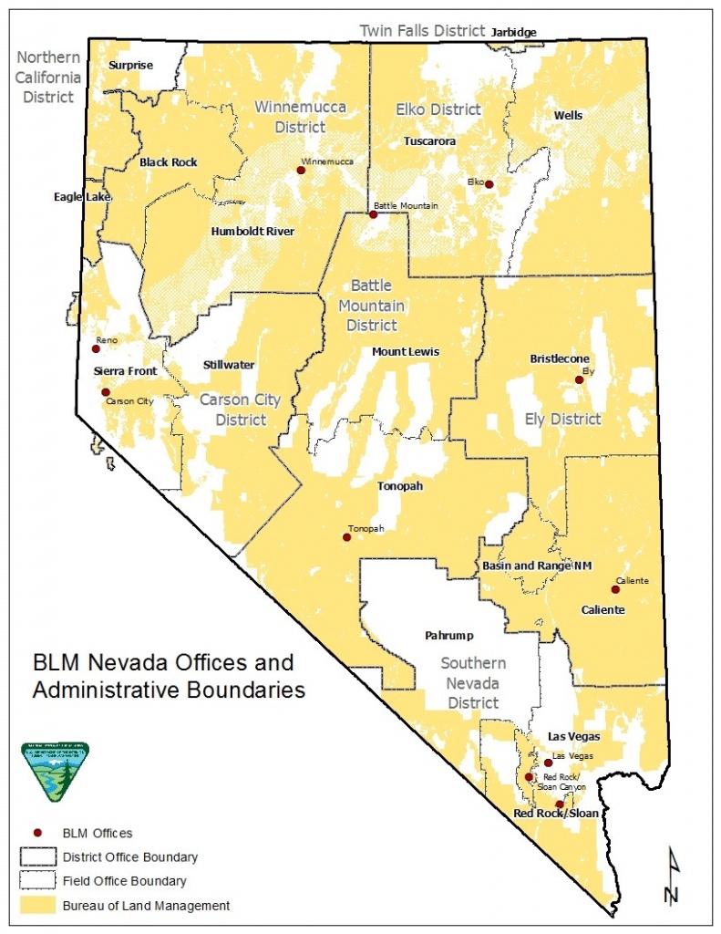 Nevada - Public Room | Bureau Of Land Management - Blm Maps Southern California
