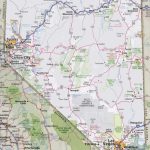 Nevada Road Map   Printable Map Of Nevada