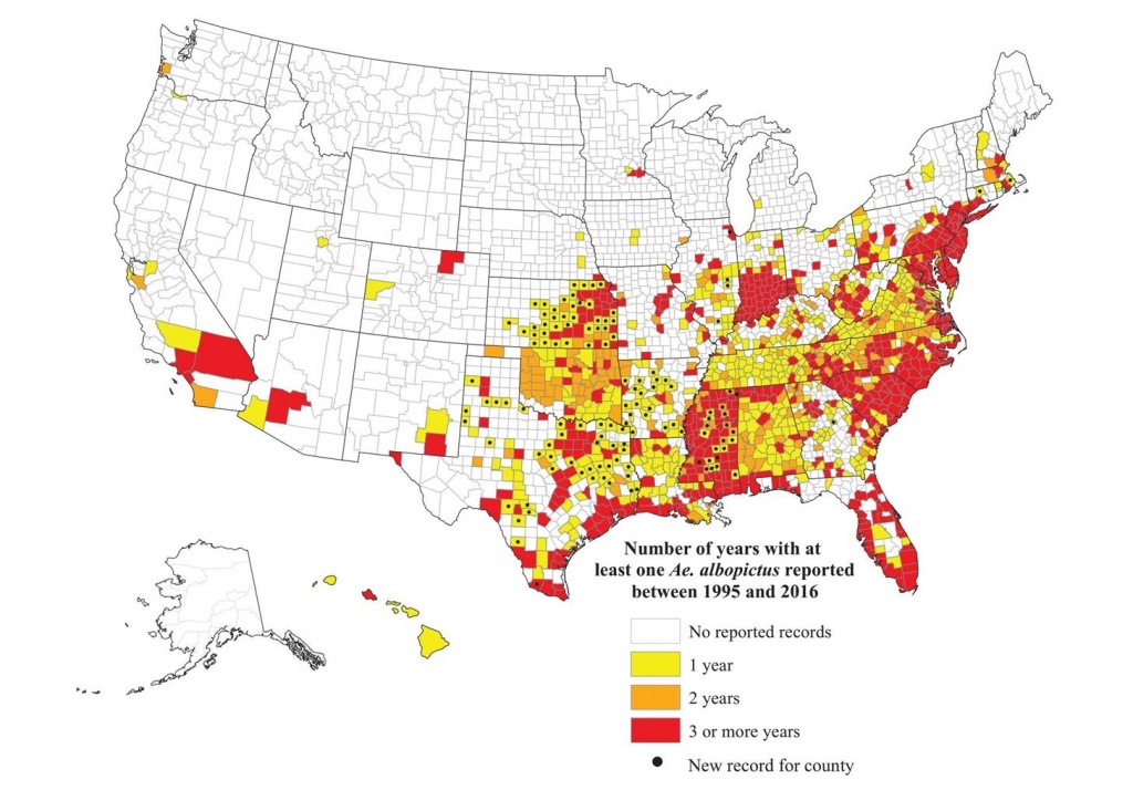 New Map Shows Where Zika Mosquitoes Live In The Us « Invisiverse - Zika Virus Florida Map