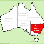 New South Wales State Maps | Australia | Maps Of Nsw (New South Wales)   Printable Map Of Nsw