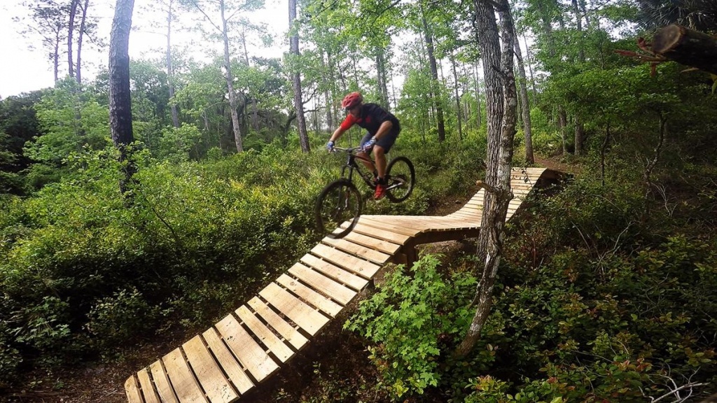 Nocatee Mountain Bike Trail In St. Augustine, Florida - Florida Mountain Bike Trails Map