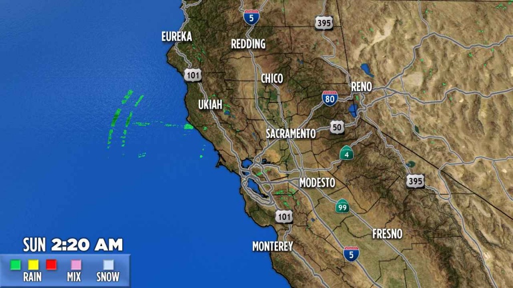 Northern California | Abc7News - California Radar Map