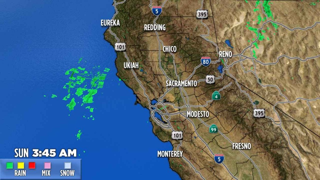 Northern California | Abc7News - Northern California Radar Map