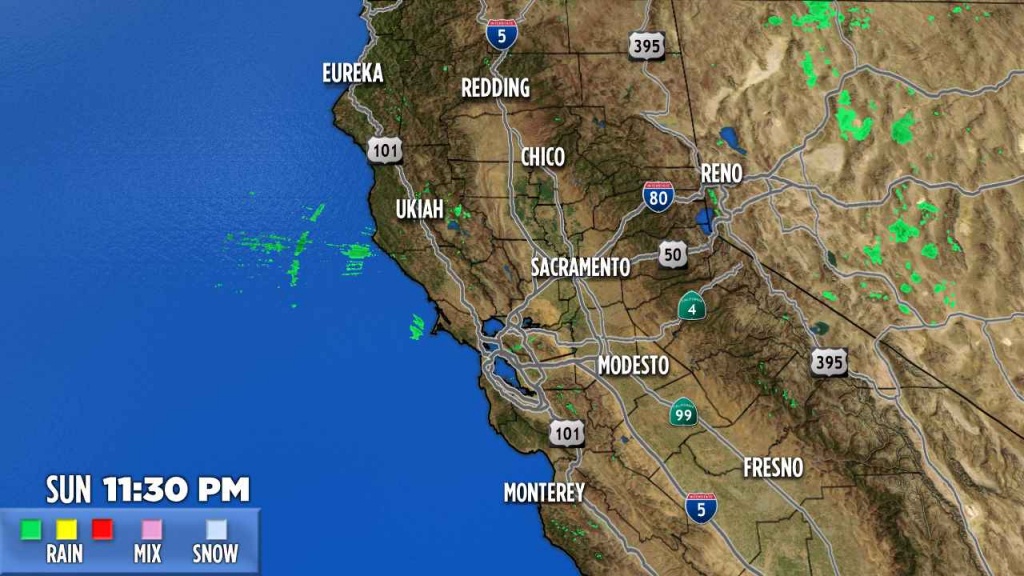 Northern California | Abc7News - Northern California Weather Map