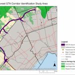Northwest Gta Corridor Identification Study   Northwest California Map