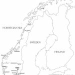 Norway Map With Cities Coloring Page | Free Printable Coloring Pages   Printable Map Of Norway