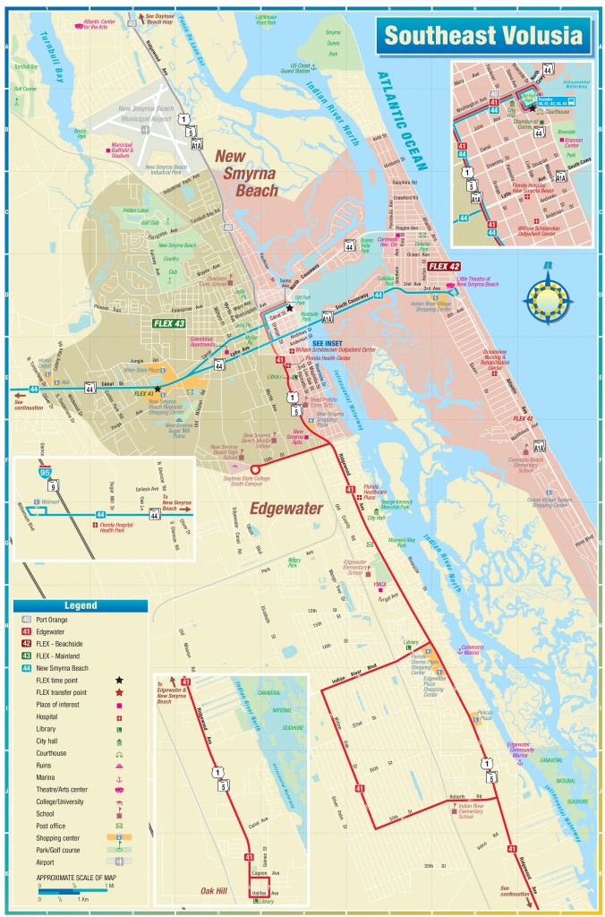 Nsb Flex New Smyrna Beach Florida Map 