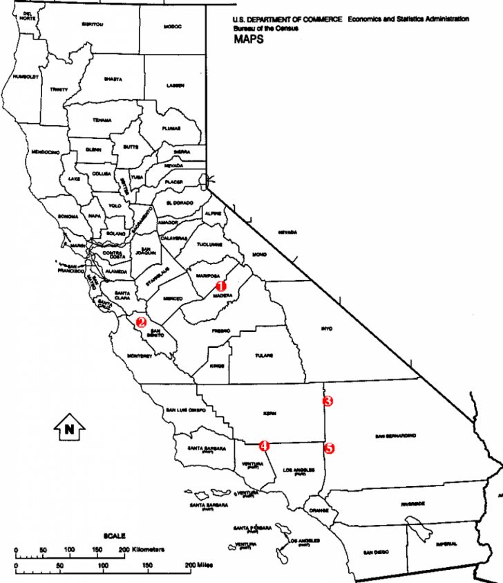 California Ohv Map