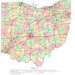 Ohio Printable Map   Ohio State Map Printable