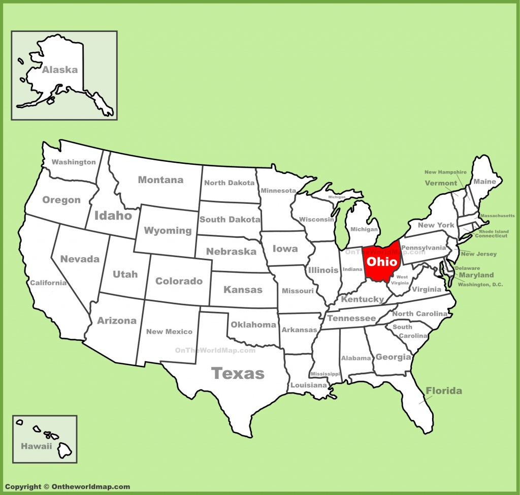Ohio State Maps | Usa | Maps Of Ohio (Oh) - Ohio State Map Printable