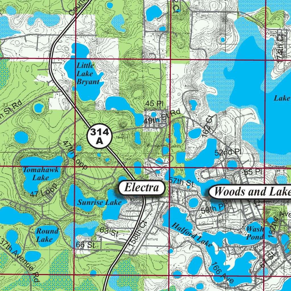 Oklawaha River Florida - Kingfisher Maps, Inc. - Avenza Maps - Ocklawaha Florida Map