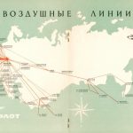 Old Aeroflot Route Map | Now Boarding: The World Of Air Travel   Alaska Airlines Printable Route Map