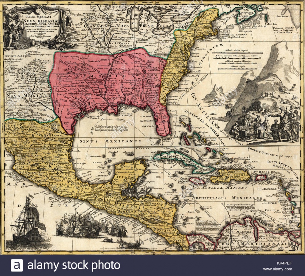 Old Map Of Florida Photos &amp;amp; Old Map Of Florida Images - Alamy - Florida Old Map