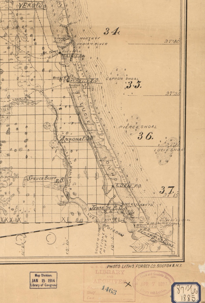 Hutchinson Florida Map