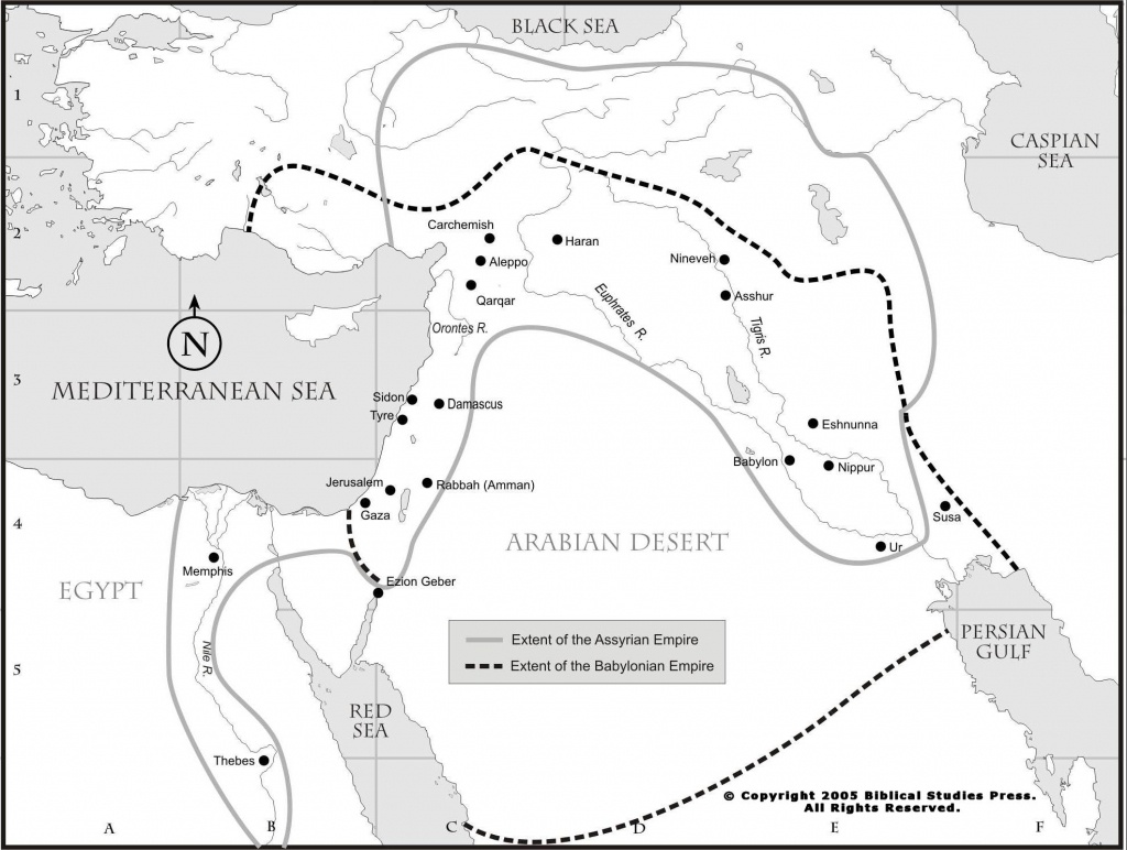 Printable Bible Maps Free Printable Maps