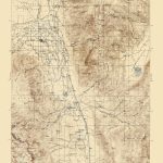 Old Topographical Map   Bishop California 1913   Bishop California Map