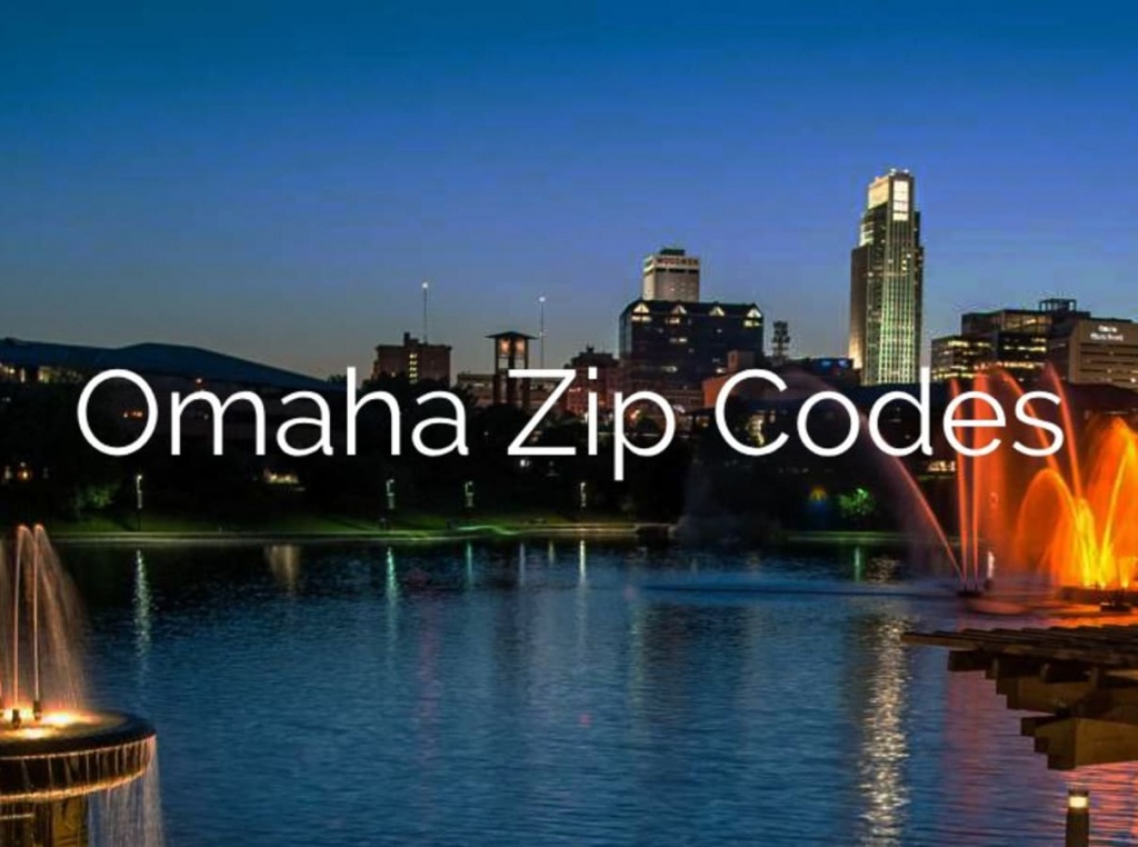 Omaha Zip Code Map | 48 Zip Codes In Omaha, Nebraska - Printable Map Of Omaha With Zip Codes