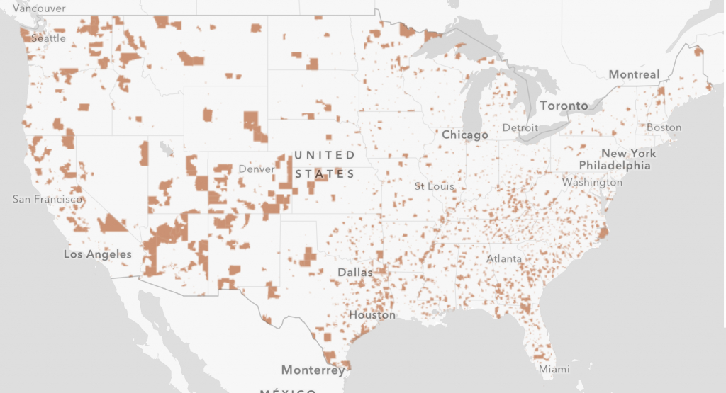 Opportunity Zones: The Map Comes Into Focus - Economic Innovation Group - Texas Opportunity Zone Map