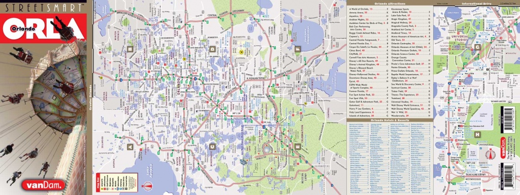 Orlando Florida Street Map And Travel Information | Download Free - Street Map Of Orlando Florida