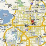 Orlando, Florida – Usa | Travel Featured   Road Map To Orlando   Printable Map Of Orlando