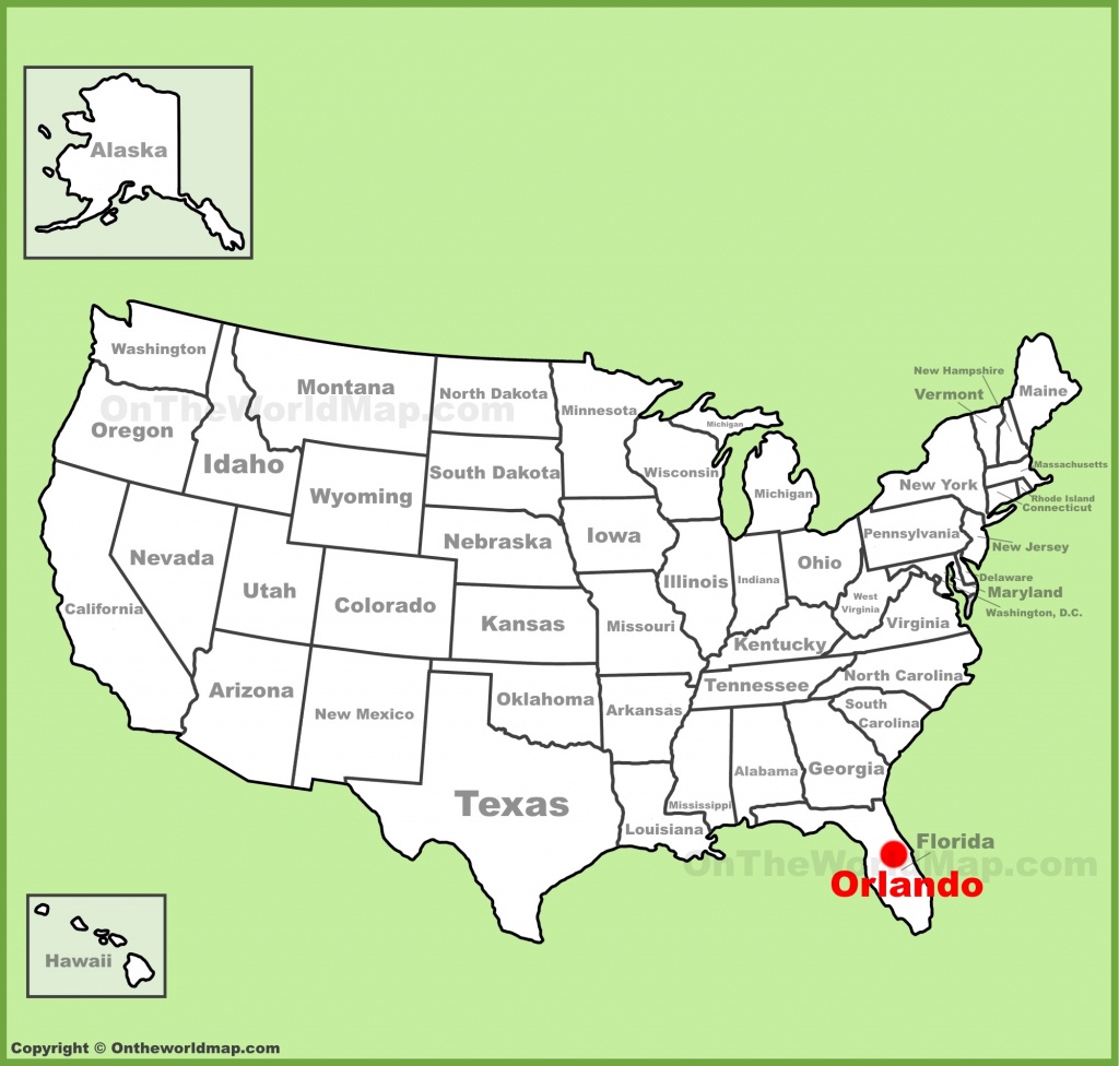 Orlando Maps | Florida, U.s. | Maps Of Orlando - Orlando Florida Location On Map